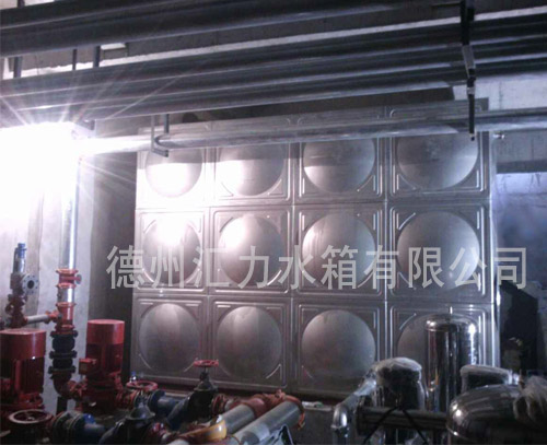 河北滄州不銹鋼水箱工程
